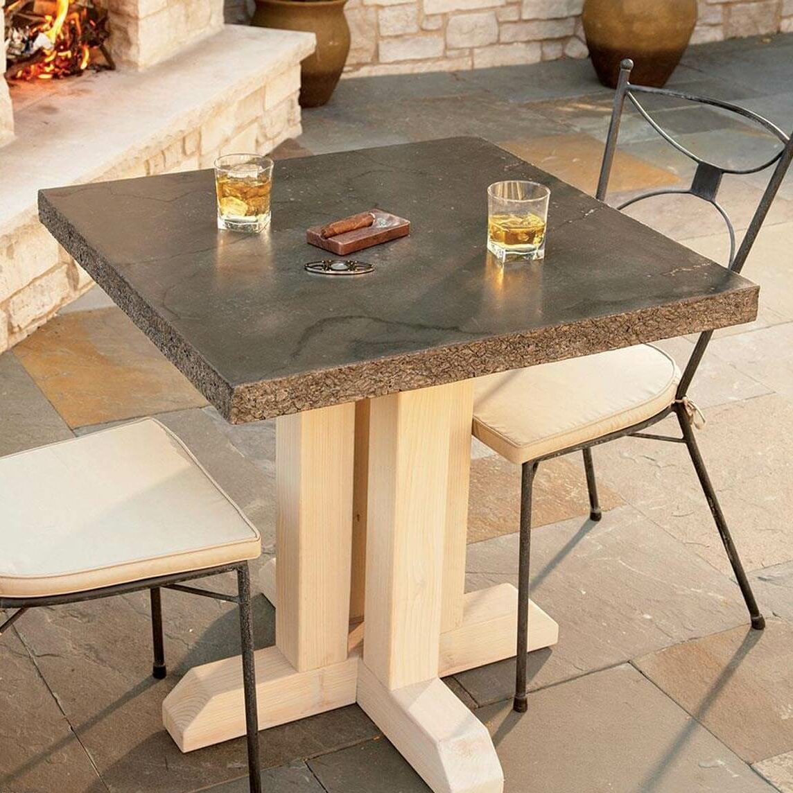 Elegant outdoor table