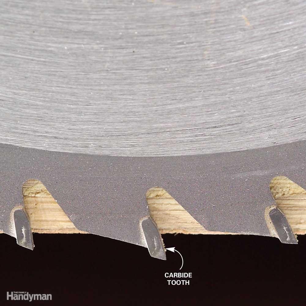 Set the Blade Depth to Just Clear the Plywood Thickness