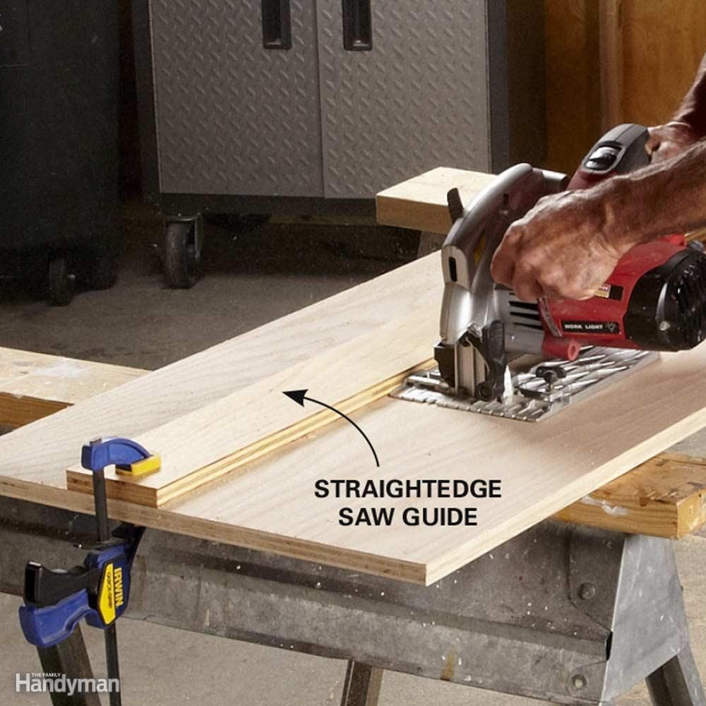 Make Table Saw-Quality Rips With a Circular Saw