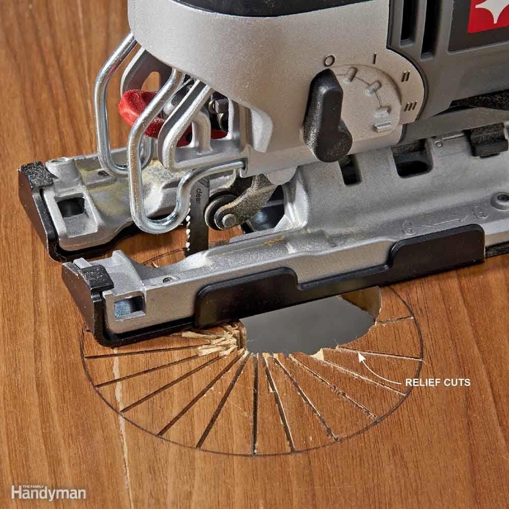 Make Relief Cuts for Sharp Turns