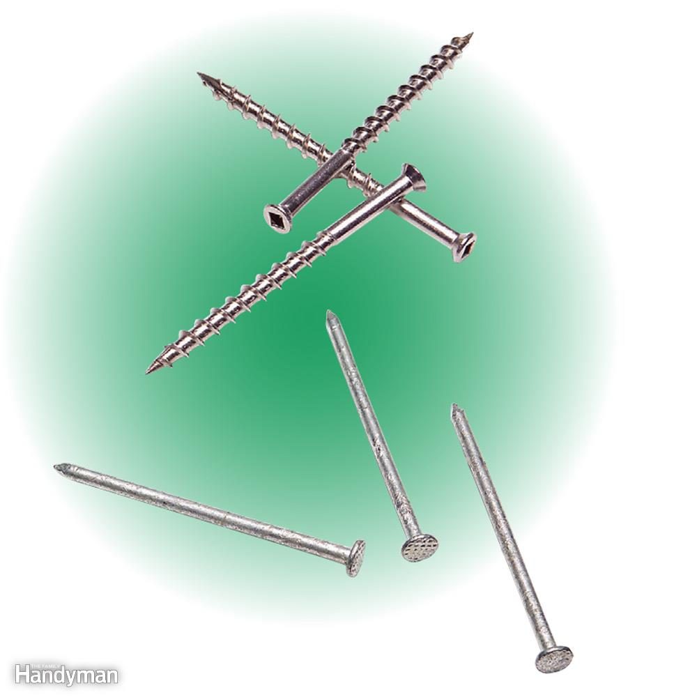 Use the Proper Fasteners