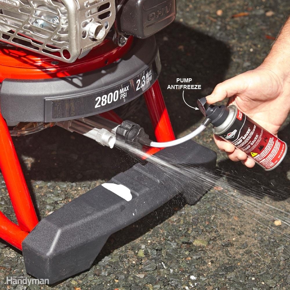 Winterize Your Pressure Washer or Ice Might Destroy It