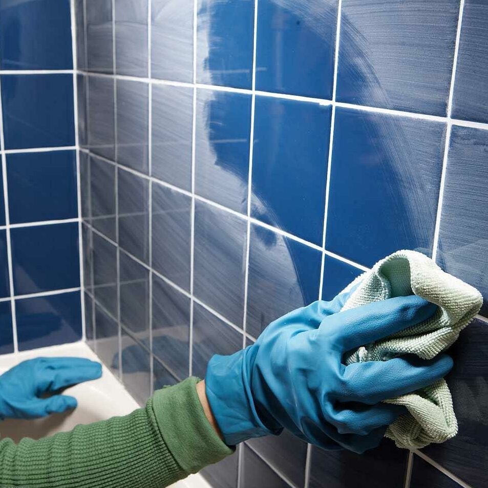 Easier Grout Haze Clean Up