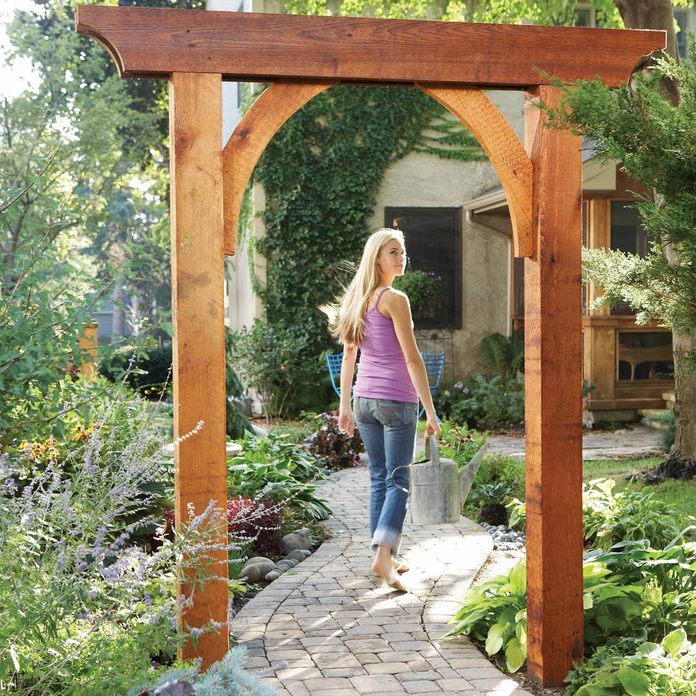 build a garden arch