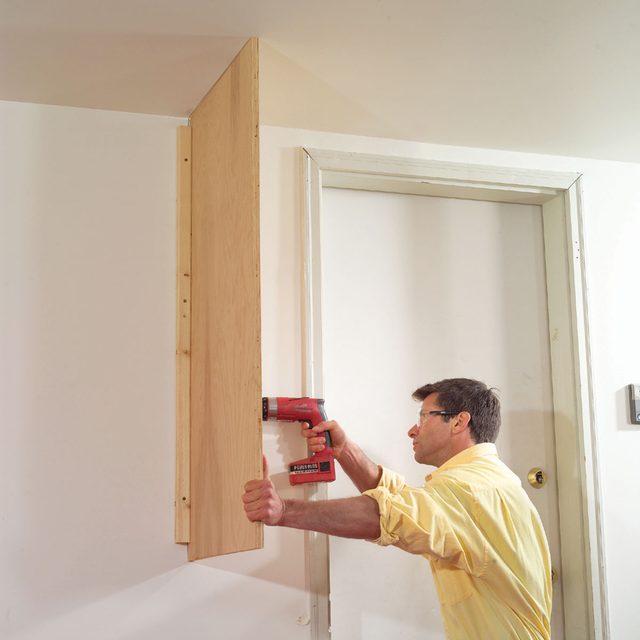 Attach the end panel