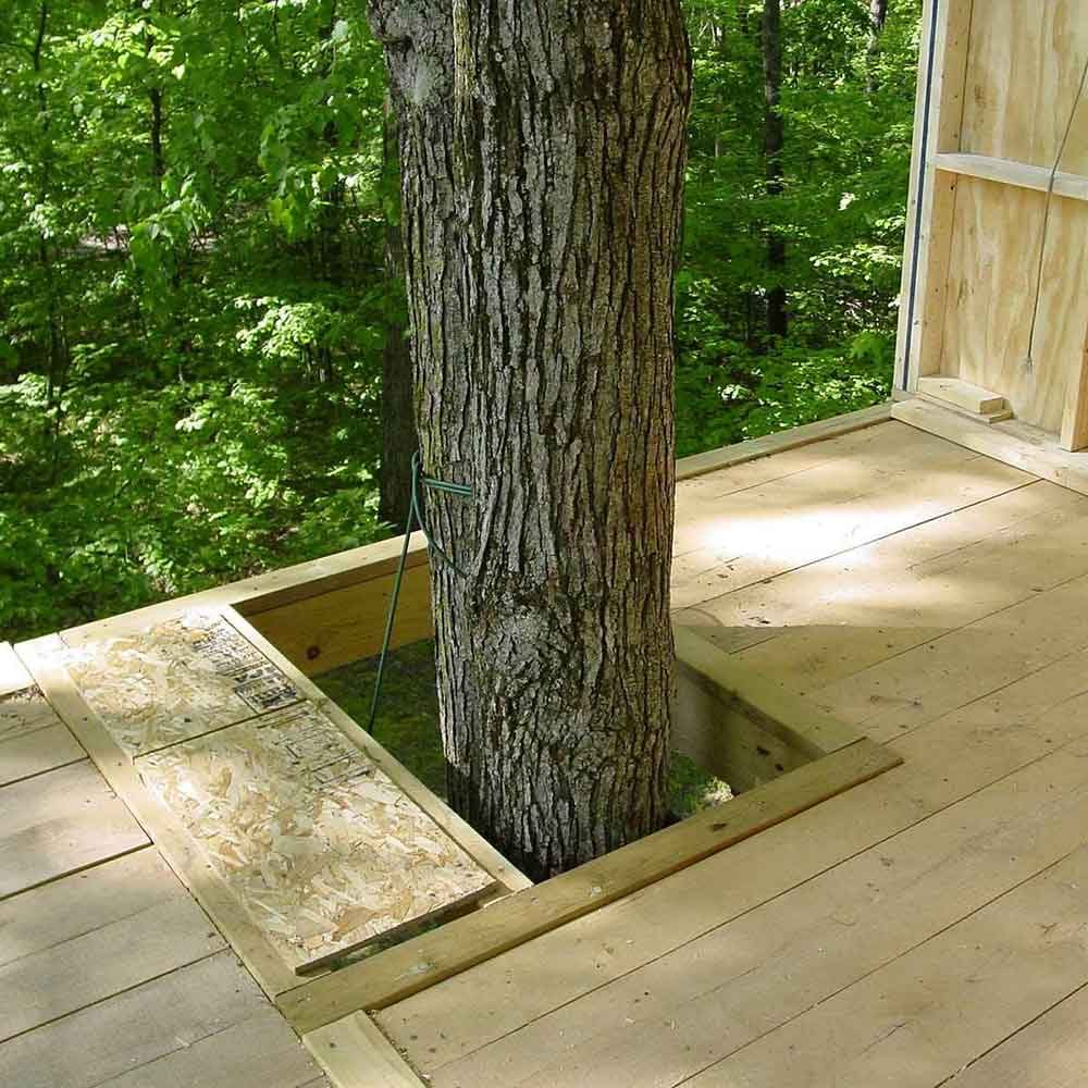 DIY Treehouse Building Tip 3: Don