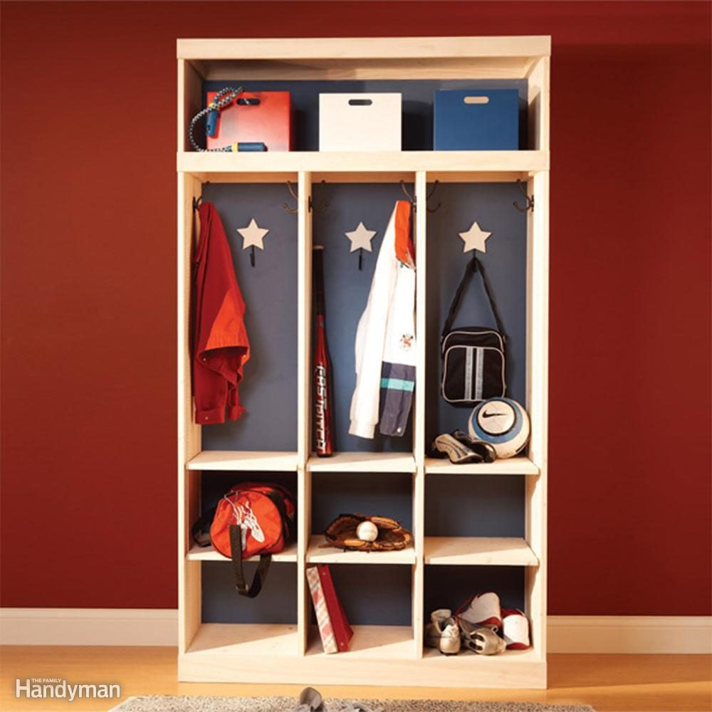 Mud Room Grab & Go Bags mud room lockers storage