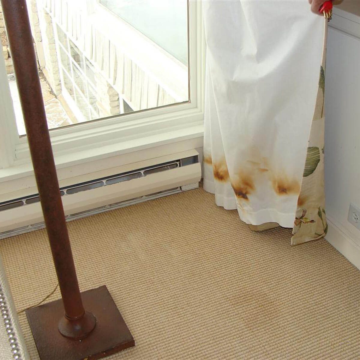 Toasted curtains. Where’s the jelly?