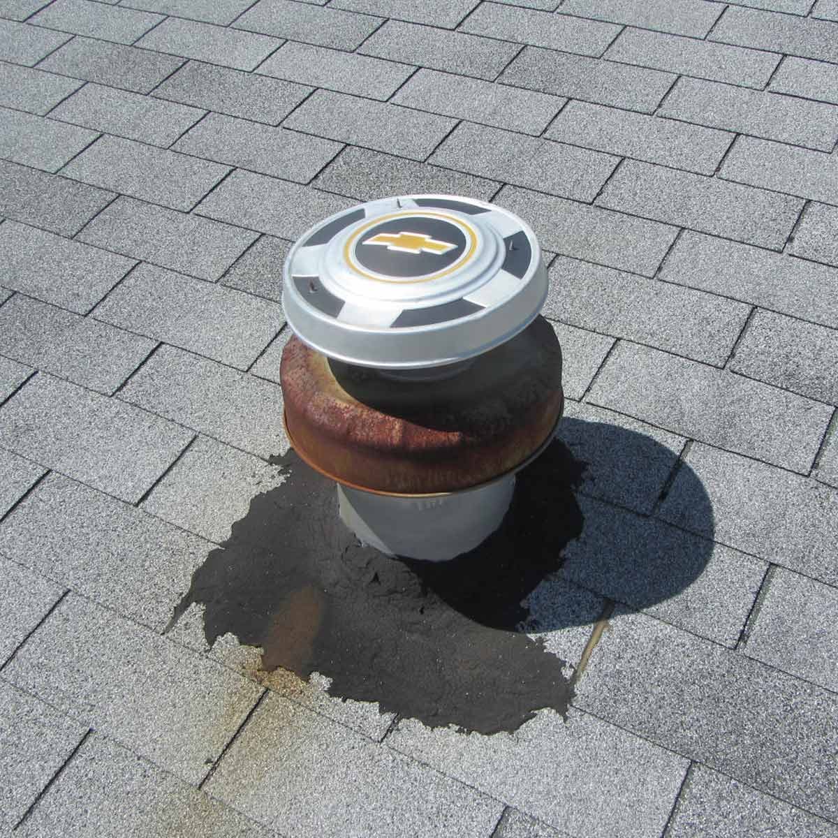 Hubcap Flue Cap