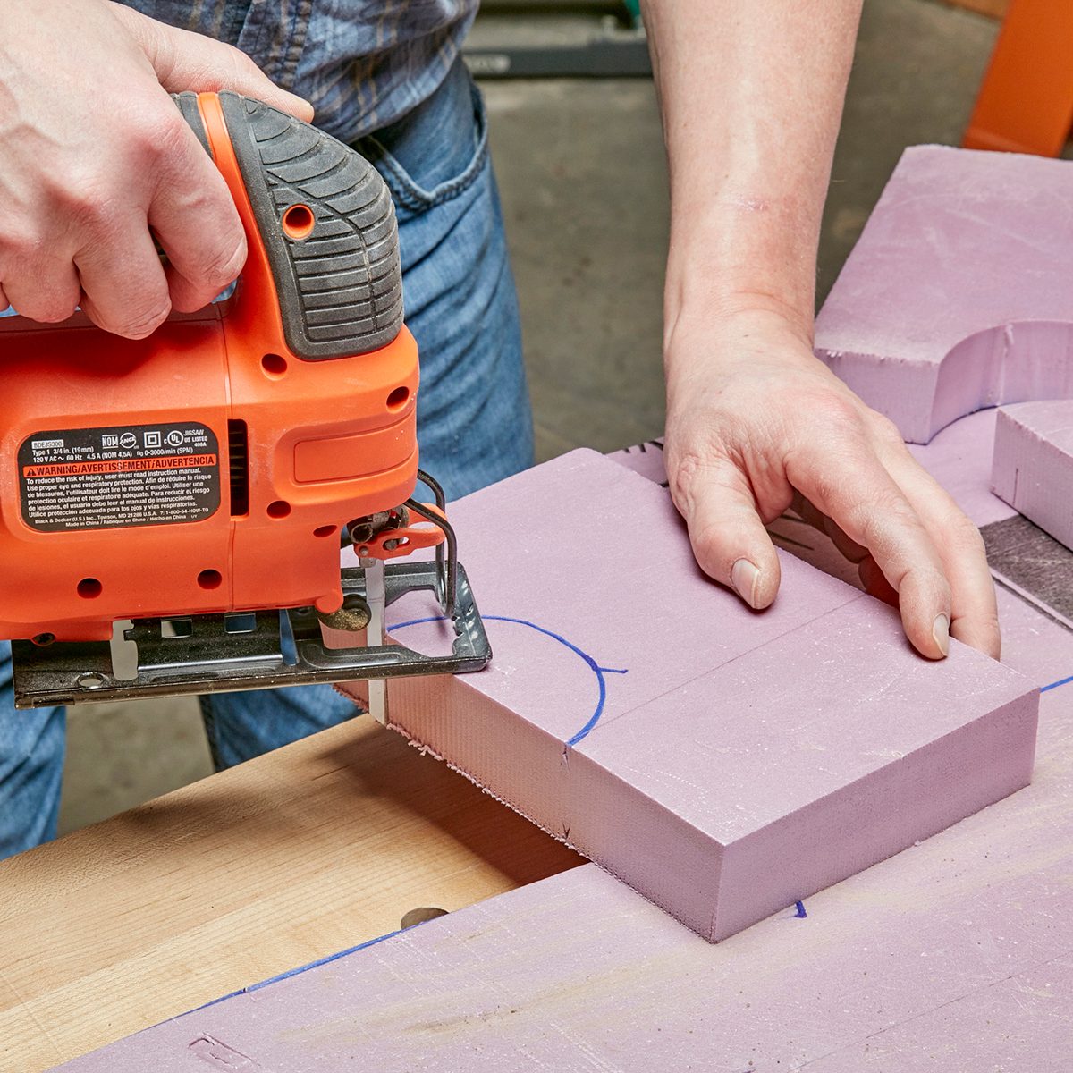 Cutting through fame with a de-toothed blade | Construction Pro Tips