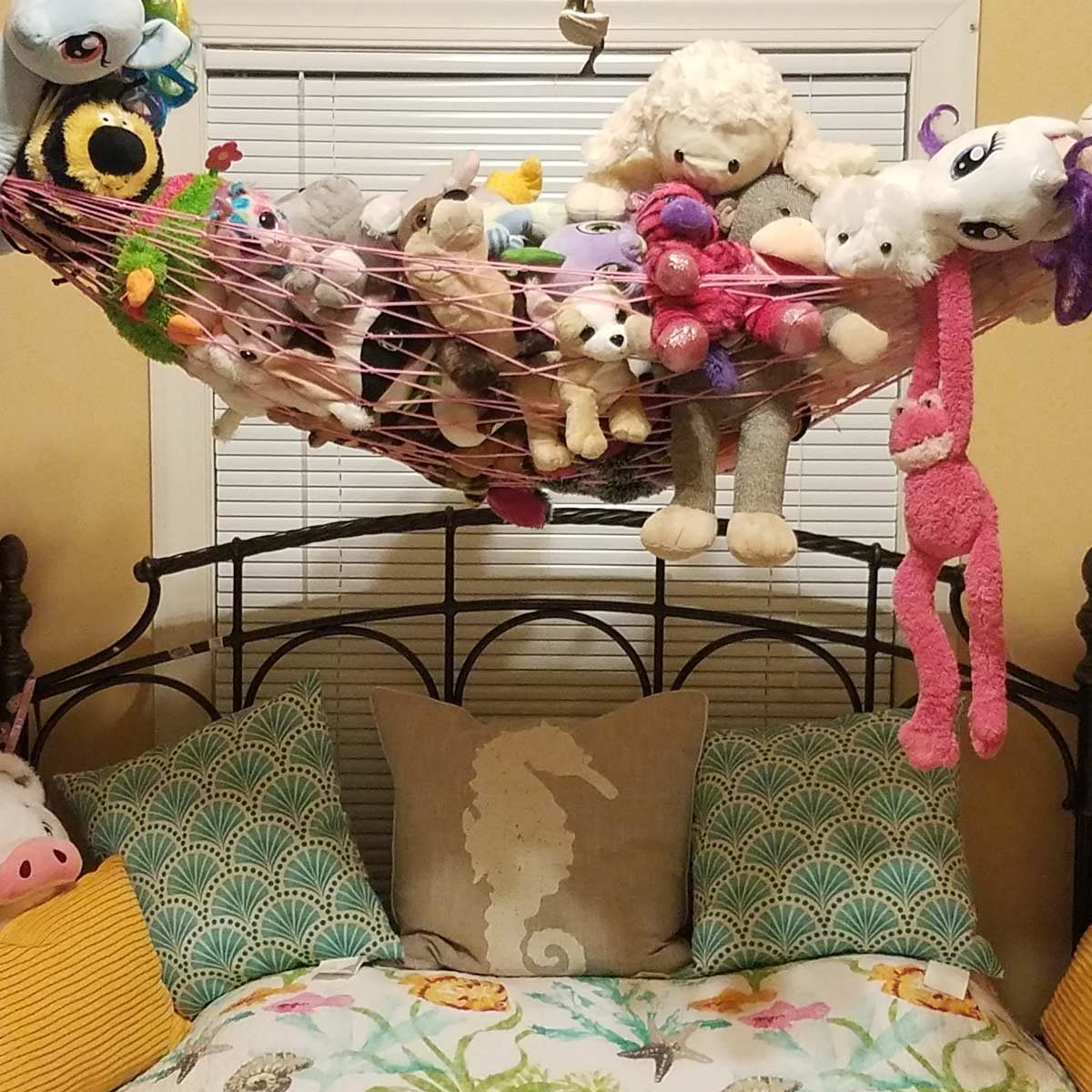 Swing From the Rafters With Mesh Storage