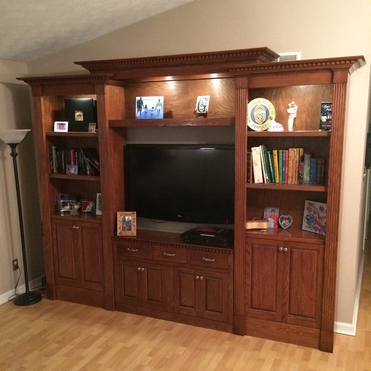 Bookcase Entertainment Center