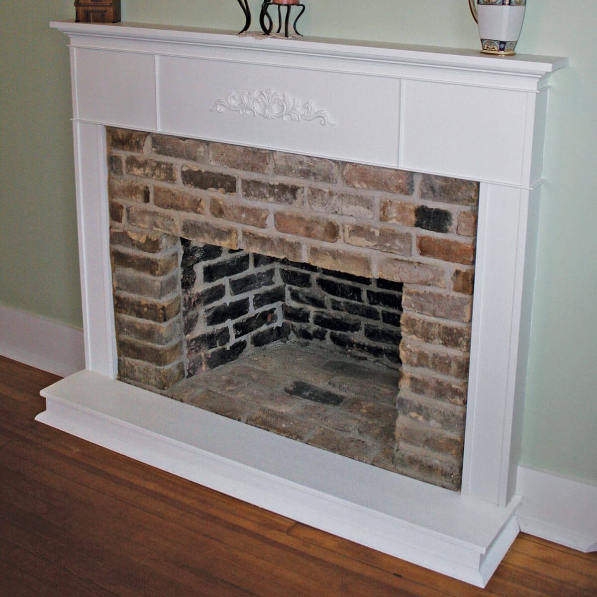 Wall Teardown Hidden Fireplace