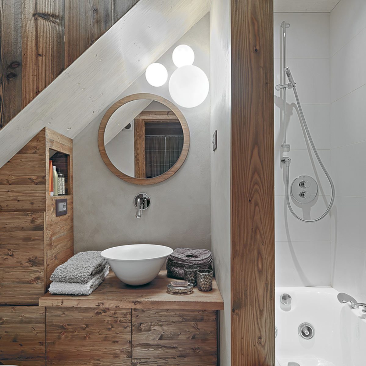 Rustic Bathrooms
