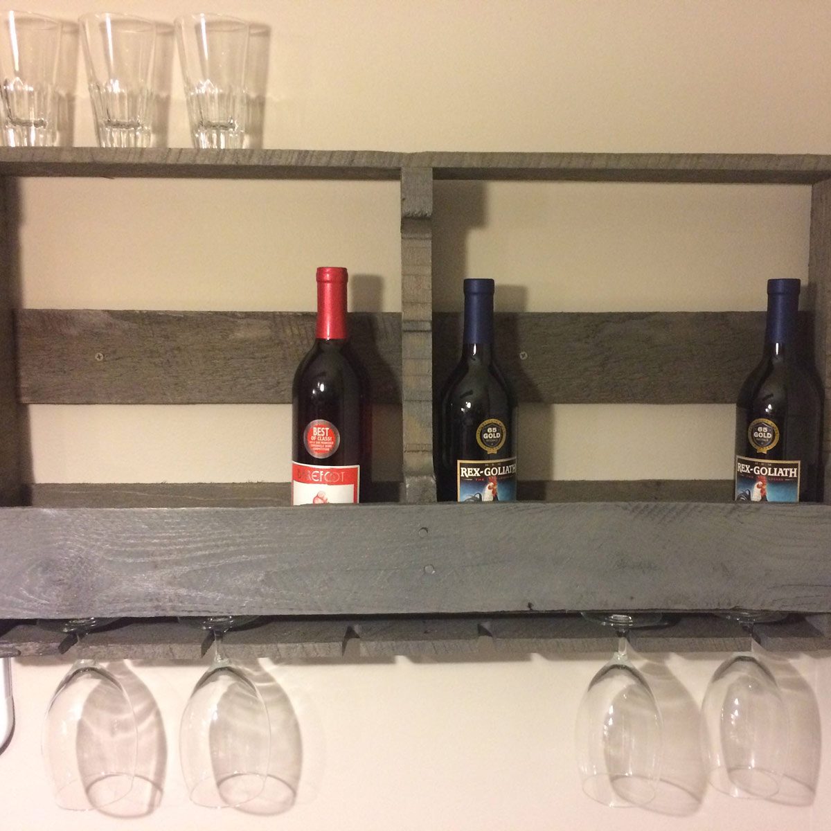 Pallet Wine Rack