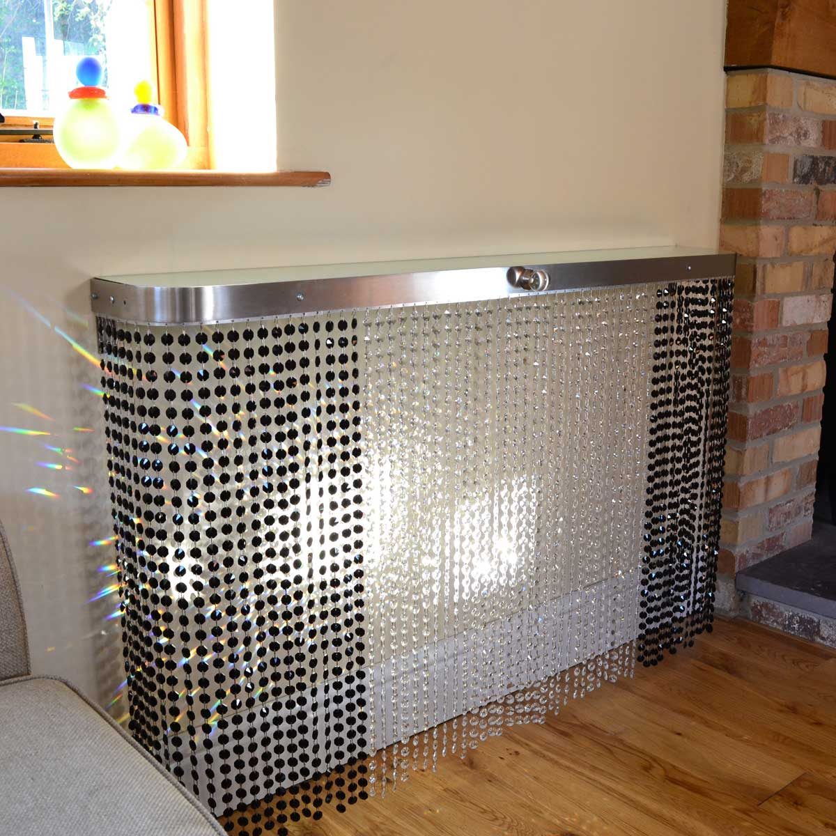 beaded radiator cover
