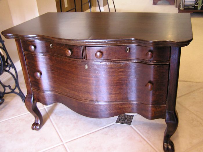 farmhouse dresser after