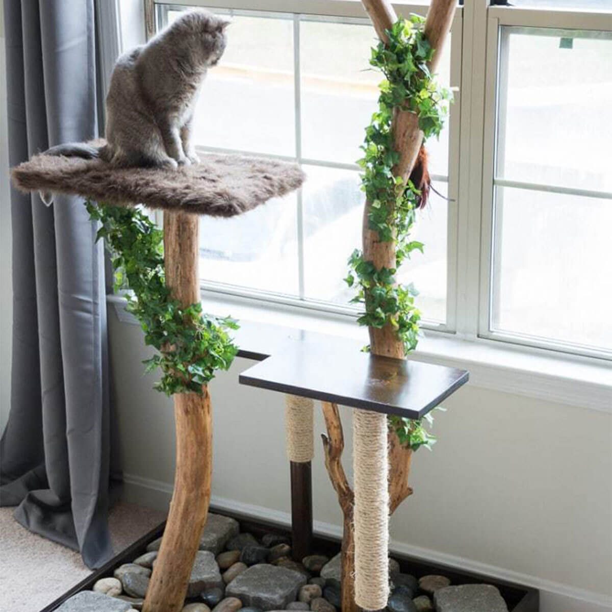 natural cat tree furniture
