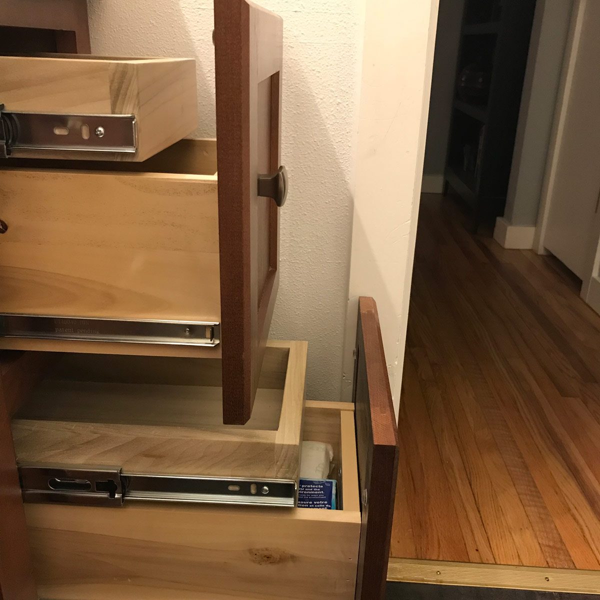 Added vanity storage