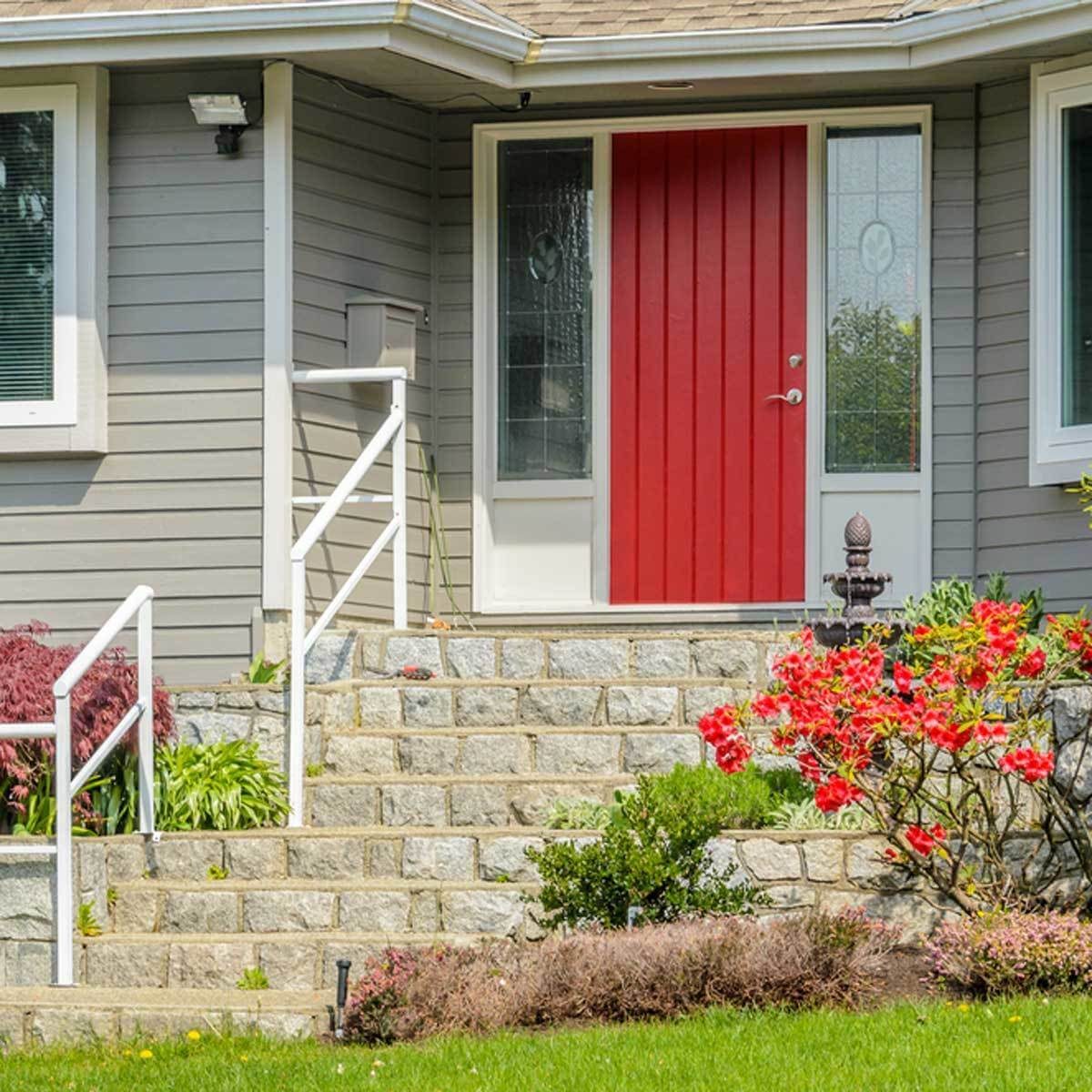 Classic Red Front Door