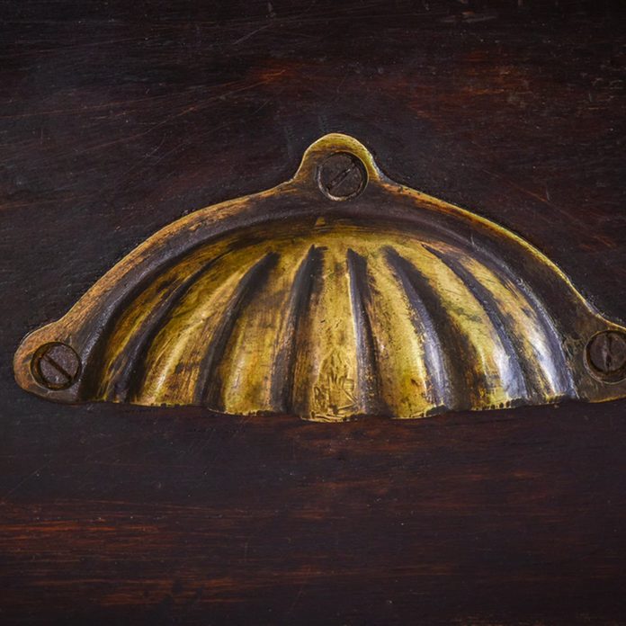 brass drawer pull
