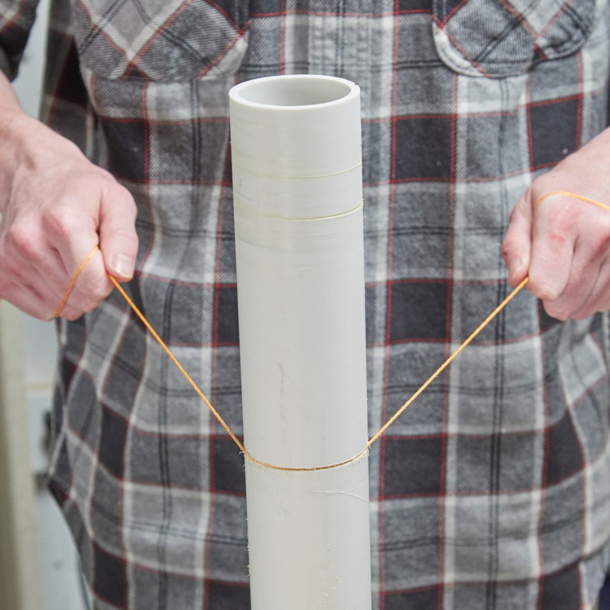 Cutting PVC With String