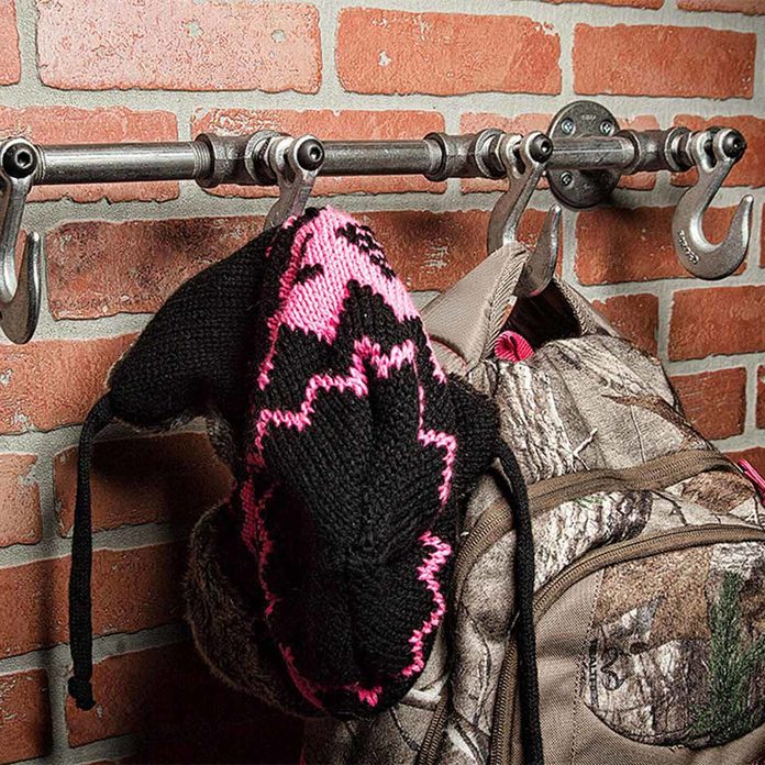 industrial coat rack