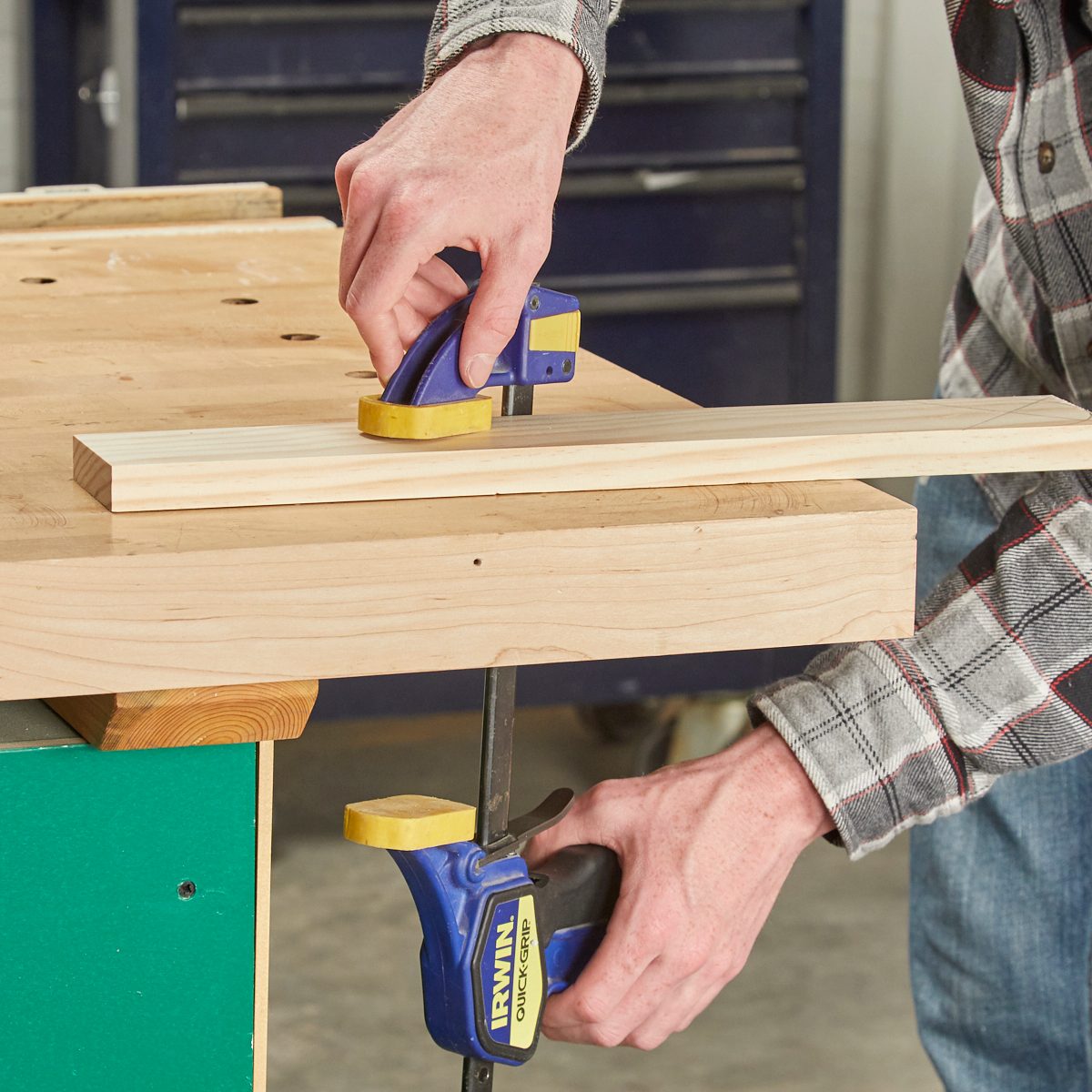 Trigger-Style Bench Clamps