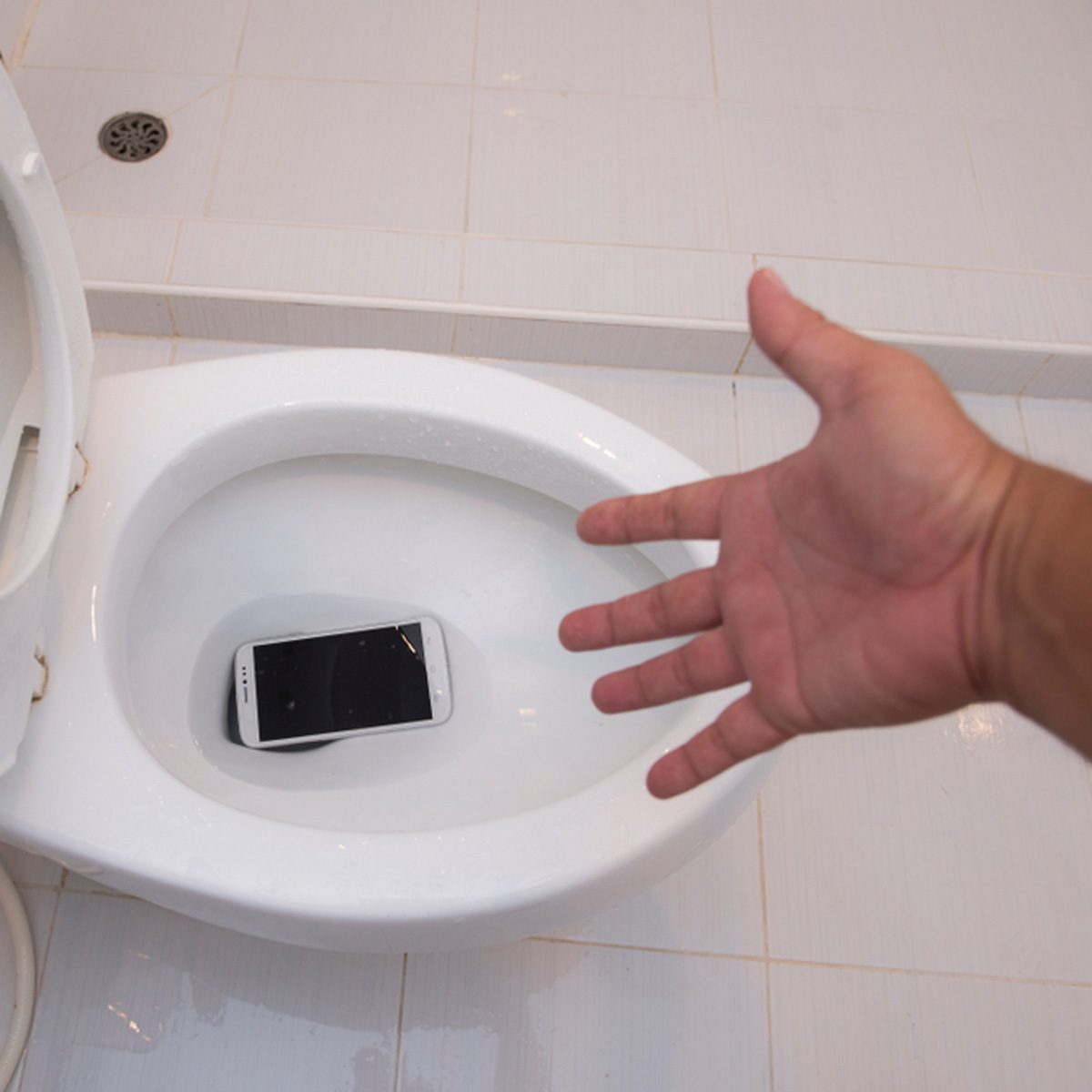 toilet phone