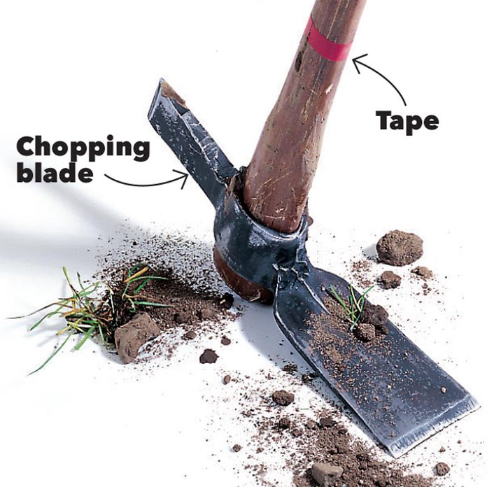 mattock digging holes