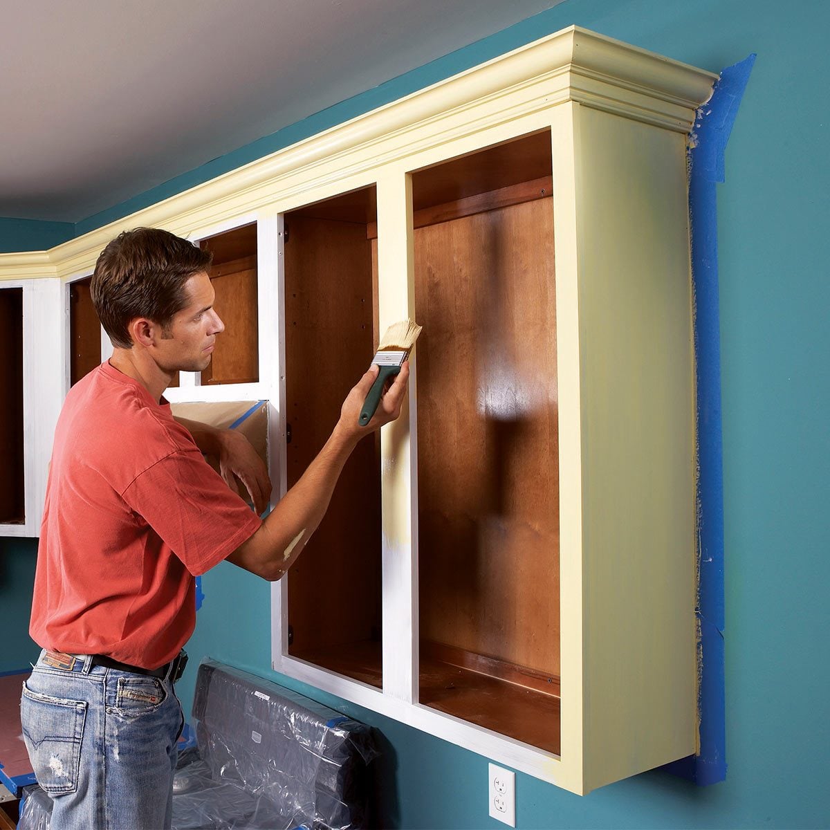 painting kitchen cabinets