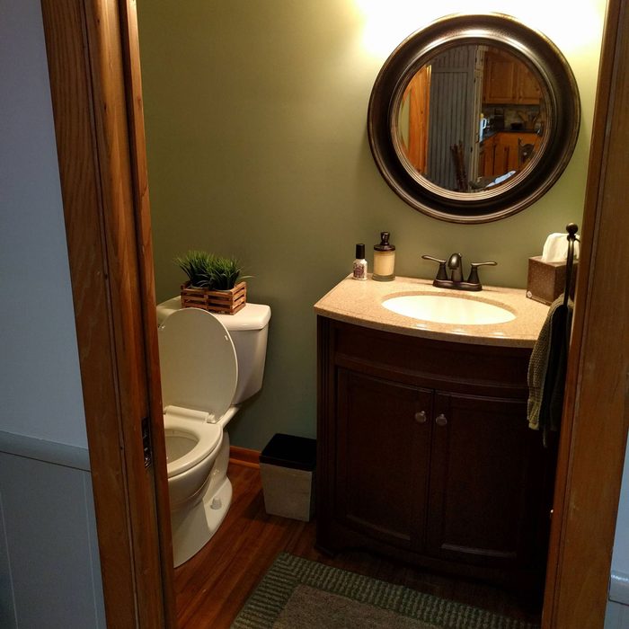 Bathroom remodel after picture