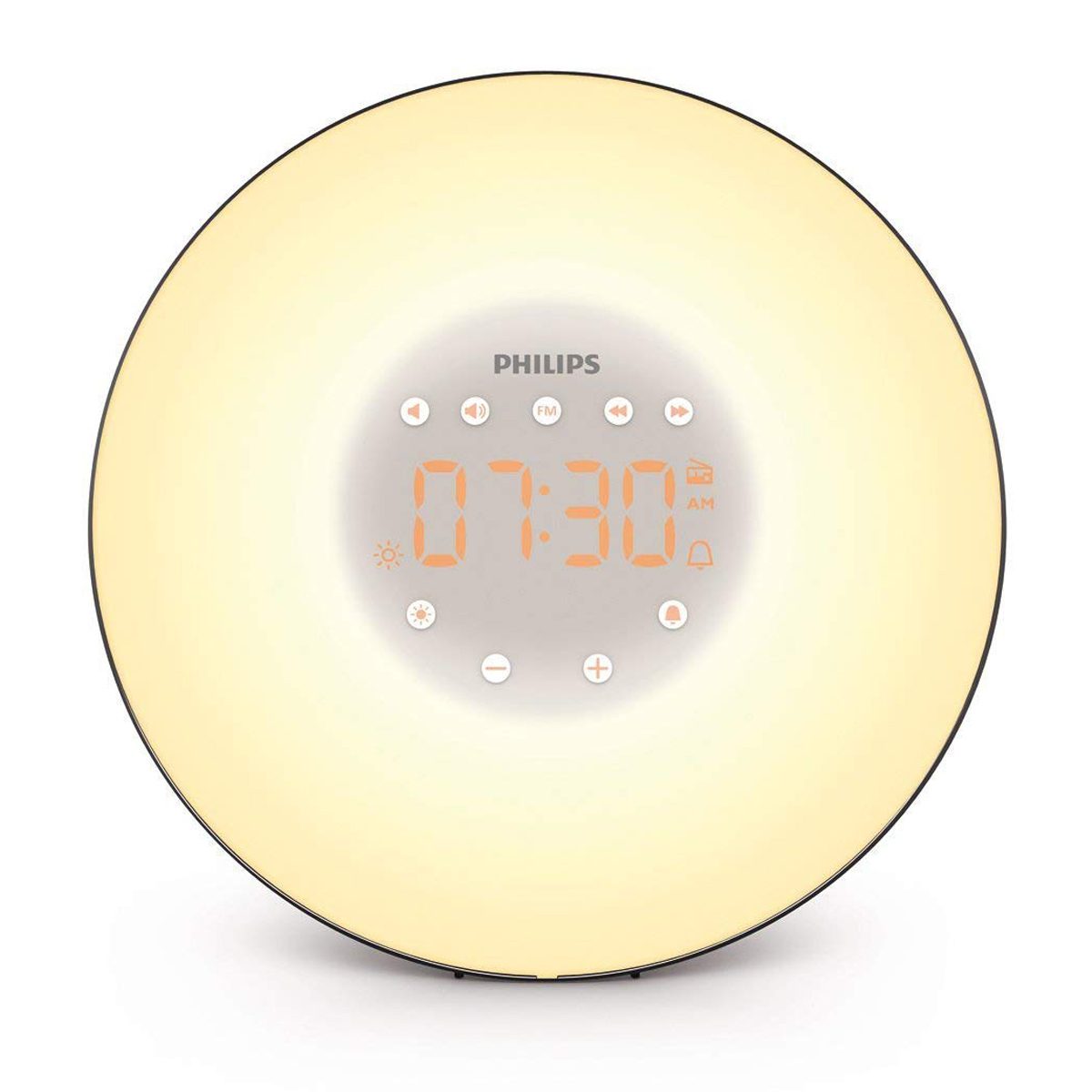 light up alarm clock
