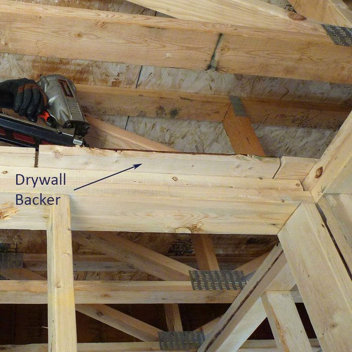 framing drywall backing