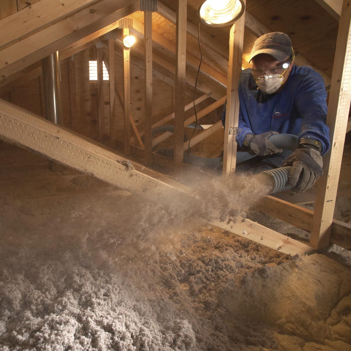Best Way to Insulate Attic: Blown in insulation