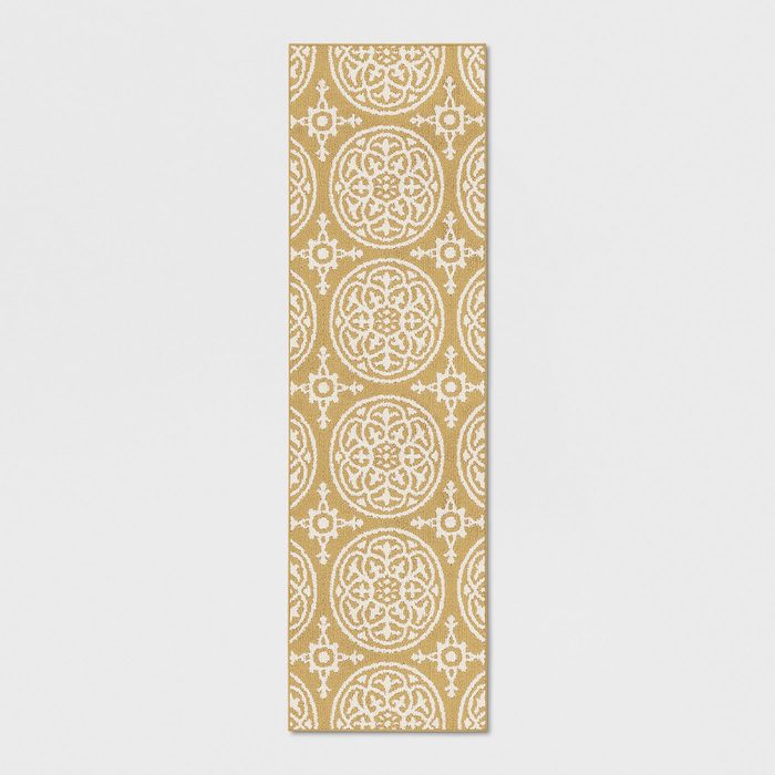 Threshold Medallion Washable Rug