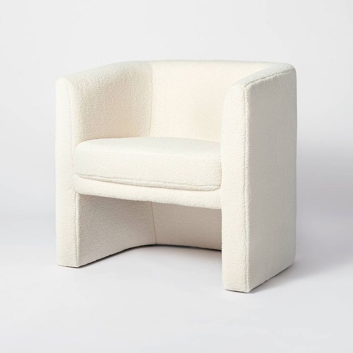 Vernon Upholstered Barrel Accent Chair