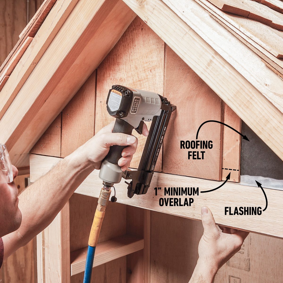 Trim The Front And Hang The Doors 