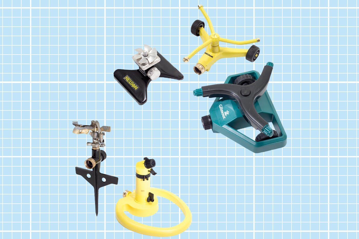 10 Smart And Effective Ways To Water Your Lawn Save Water With An Impact Or Roatary Sprinkler