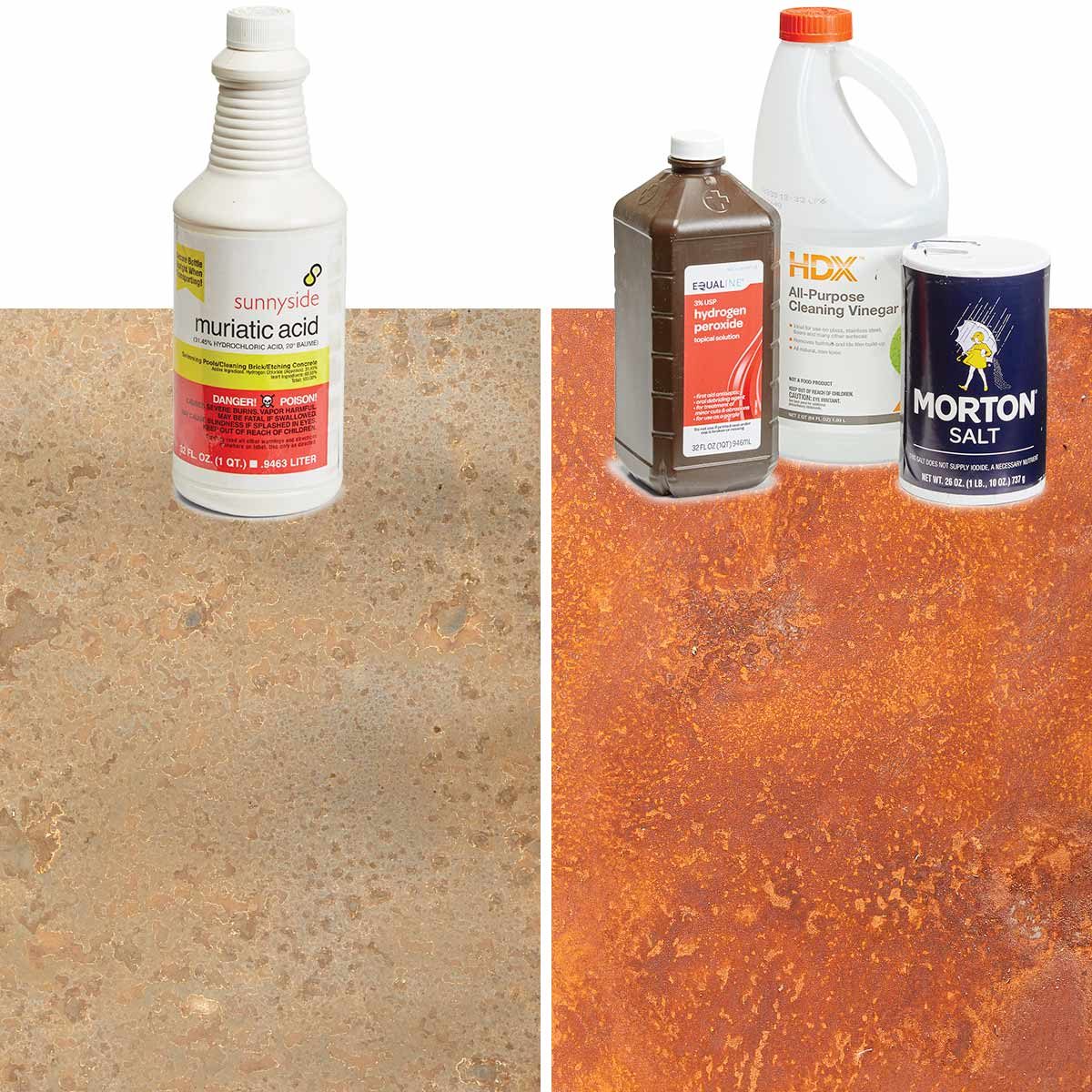 dartboard age steel panels rust