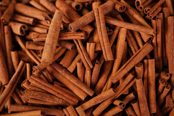 Cinnamon sticks in a bazaar
