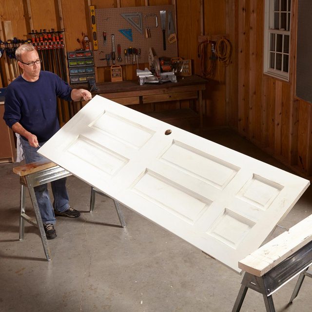 painting a door tip flip