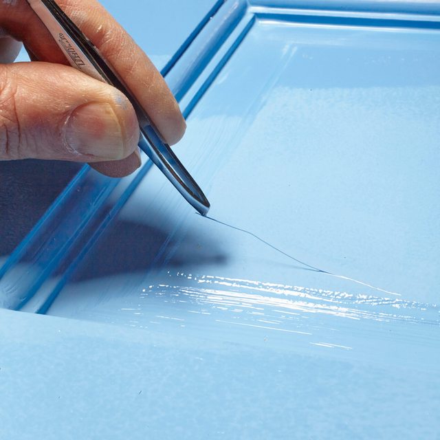 tweezer door painting tip