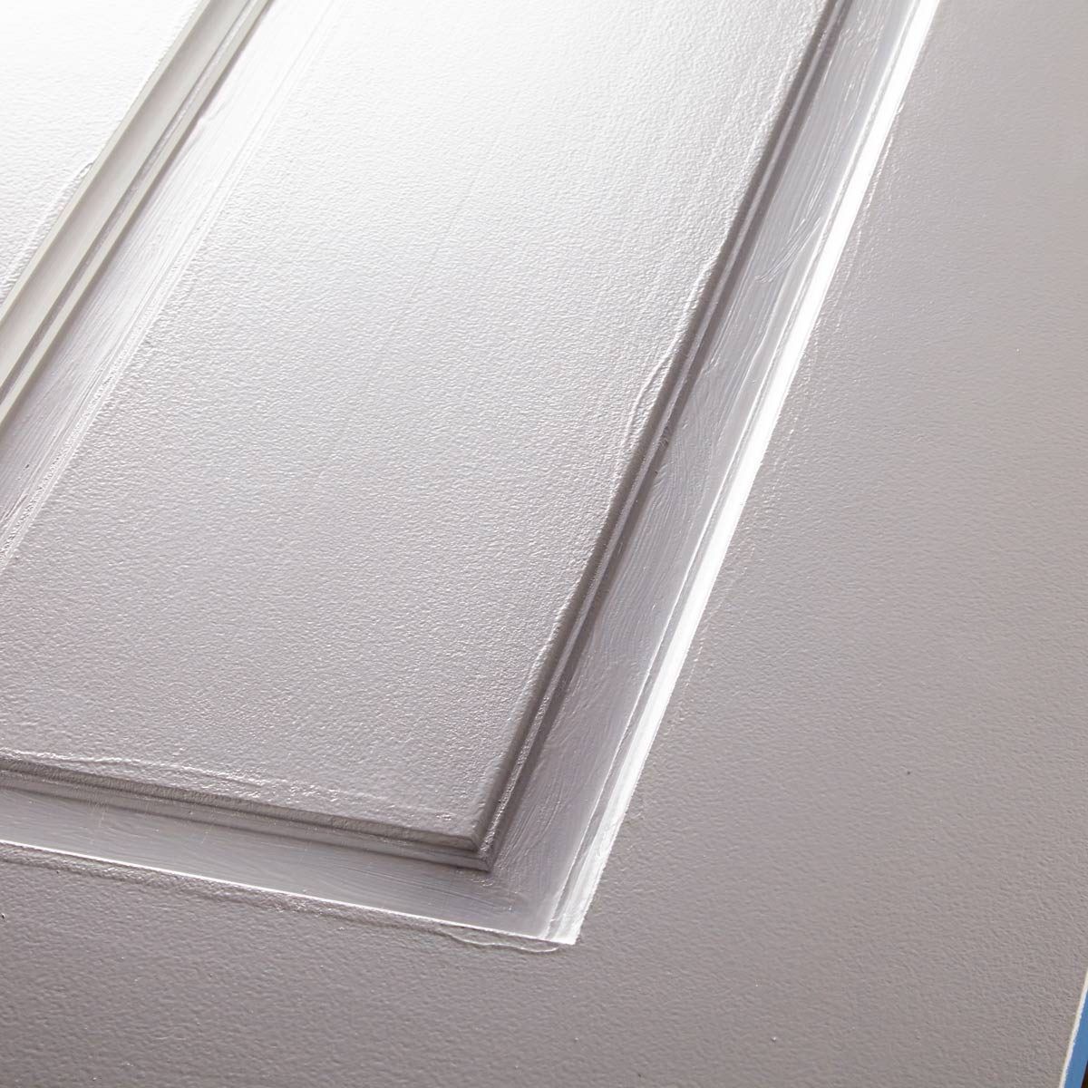 Water-Based Alkyd is Best flaws in door paint job