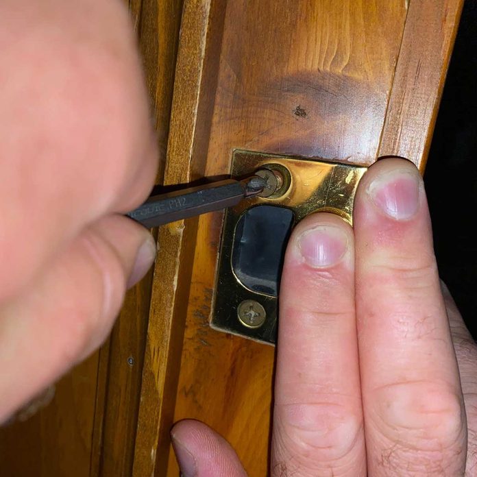 Install the Strike Plate