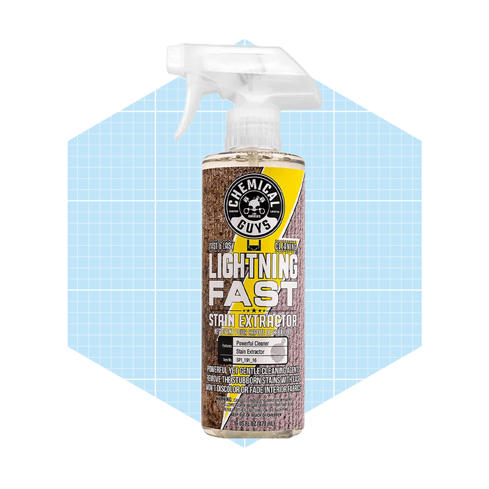 A spray bottle labeled 