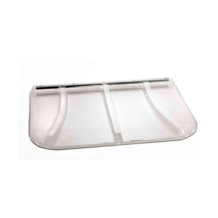 A clear plastic document holder lies flat, designed to keep papers organized and accessible, positioned against a plain white background.