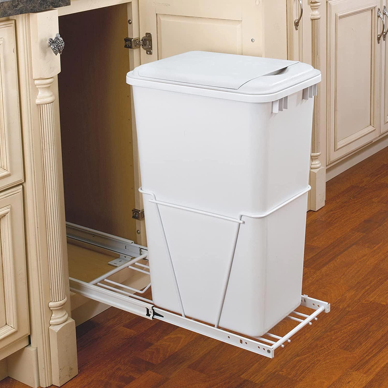 Rev A Shelf Pull Out Sliding Waste Bin
