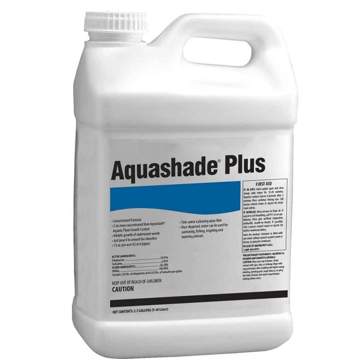 A white plastic bottle labeled 