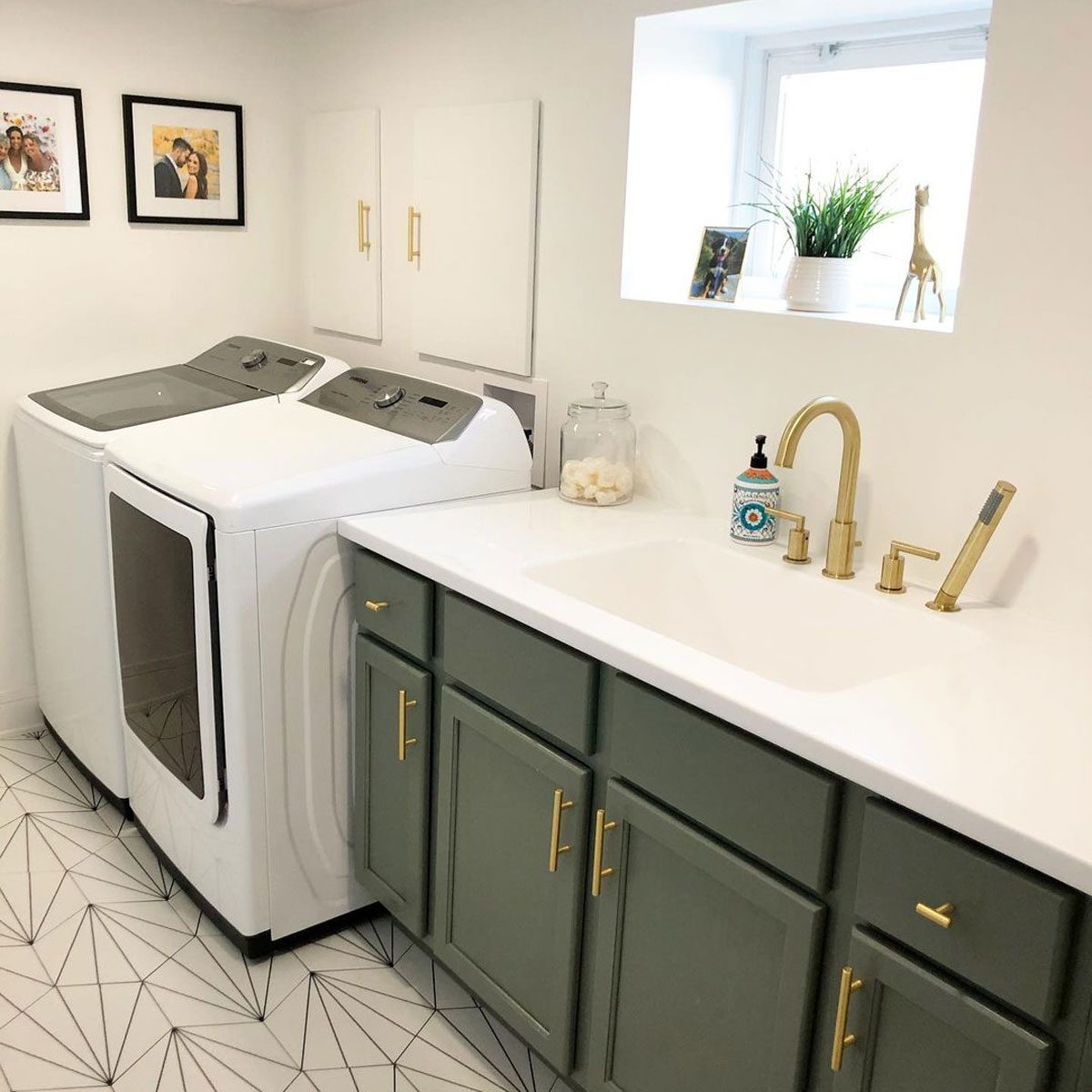 Basement Laundry Room